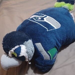 Blue Seahawk Pillow Pet, Add To Any Other Bundke For Free